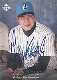 Greg Keagle, Rancho Cucamonga Quakes - Padres Affiliate, 1994 Upper Deck SP Top Prospect Autographed Card