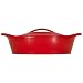 Kitchen & Housewares : CorningWare Creations 2-Quart Covered Oval Casserole, Ruby