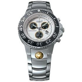 ASP - Commander I Chrono, White Dial, Stainless Steel Strap by ASP