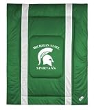 Michigan Wolverines Sideline Jersey Bed Comforter NCAA
