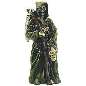 The Grim Reaper Candle Holder and Incense Burner - New Gift
