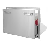 Bbq Guys Kingston Series 30 Inch Roll-out Ice Chest Storage Drawer
