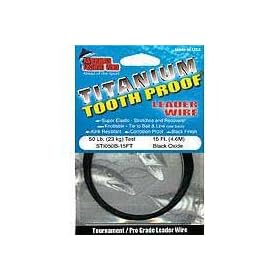 Titanium Toothproof Leader Wire by