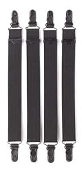 Rothco Black Military 4-Piece Straight Shirt Stays