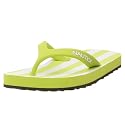 Nautica Women's Zori Thong Sandal,Lime/White,11 M