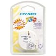 Dymo 10697 1/2in X 13ft Letratag White Paper Tape (2-Tapes)