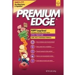 Premium Edge Large Breed Lamb, Rice and Vegetables Formula Dry Food for Puppy, 35-Pound Bag