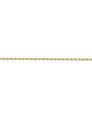 14k 1.84mm D/C Quadruple Rope Chain, Size 10