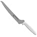 LamsonSharp Offset Bread Knife with a Wavy Edge White Handle 7 5