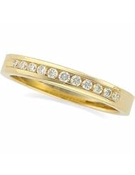 1 4Ct Tw Diamond 14K White Gold Yellow Gold Or Platinum Band