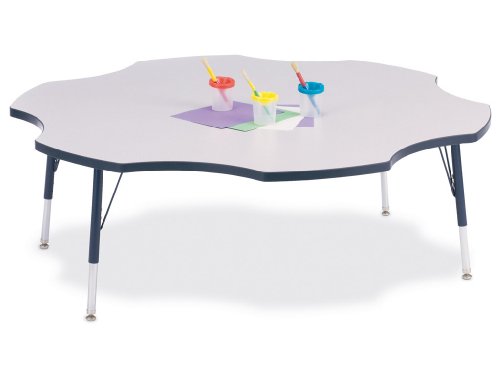 Rainbow Accents KYDZ- Toddler Height Activity Table- Six Leaf(60
