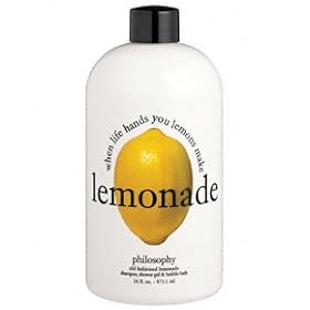 philosophy - old-fashioned lemonade - shampoo, shower gel and bubble bath