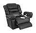 Fantastic LA-Z-BOY Cool chair Black leather with fridge, heat pack and massage FREE DELIVERY