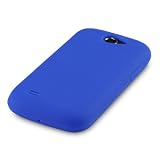 SAMSUNG GALAXY W i8150 SILIKON SKIN CASE SCHUTZH�LLE IN BLAU, QUBITS RETAIL VERPACKUNGvon "QUBITS"