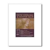 BETH GIBBONS UK Tour 2003 10x8in Matted Music Print - White