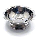 5 Ounce Paneled Stainless Steel Sherbet Dish (06-0512) Category: Sherbet Dishes
