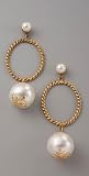 Rachel Leigh Jewelry Millies Pearl Hoops