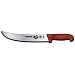 Victorinox Cutlery 10-Inch Curved Cimeter Knife, Red Fibrox Handle