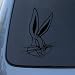 All Products : BUGS BUNNY - Vinyl Decal Sticker #A1006 | Vinyl Color: Black