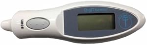 Digital Baby Ear Thermometer - DigiThermo By Just-Brill - Et-100b - SALE NOW ON!!! - Infrared Laser Gun - One Second Takes Temperature - Ten Readings Recall - No Need for Probe Covers - Safety First for Kids & Babies. Baby Thermometer - Not for Use with Cooking, Temporal, or Aquarium. Great Pregnancy Gifts Baby Einstein Would Approve.