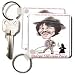 Londons Times Funny Panel Hollywood Cartoons - George Harrison Ford - Key Chains