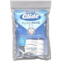 Crest Mint Splash Oral Care Travel Size Kit - Extra White Plus Scope Toothpaste & Glide Whitening Dental Floss Packets