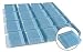 Reflections Glass 1x1" Mosaic Tile Clear Light Blue