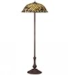 63 Inch H Tiffany Fishscale Floor Lamp Floor Lamps