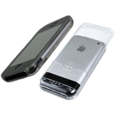HiTechCloseout Full Body Screen Touch Thru(Through) Case for Apple iPhone 1st GENERATION(Not for iPhone 3g) black (4gb/8gb/16gb)