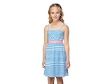 Roxy Girls 7-16 Tick Tock, Scuba Blue Stripe, Medium