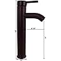 New Oil Rubbed Bronze Vessel Sink Faucet Bathroom Faucet