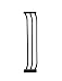 Bindaboo Pet Gates - 7.0 Gate extension, black
