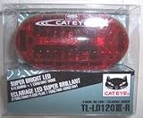 Cateye TL-LD120III-R LED Bicycle Tail and Safety Light (Red)
