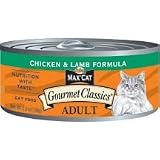 Nutro Max Cat Chicken and Lamb Formula Canned Cat Food