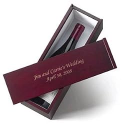 Engraved Wine Box - Free Engraving