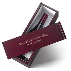 Engraved Wine Box - Free Engraving