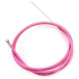 Odyssey Slick BMX Bike Cable - 1.5mm - Hot Pink