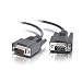 Cables To Go 52087 DB9 M/M Cable (6 Feet, Black)