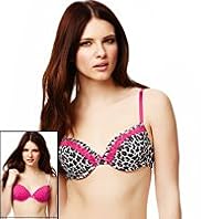 2 Pack Limited Collection Animal Print Padded A-DD Bras
