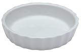 Apilco 4-Inch Round Porcelain Quiche/Flan Dish