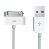 ORIGINAL IPROTECT Apple USB Sync Datenkabel Ladekabel HIGHSPEED für iPod & iPhone 3G 3GS 4 4G 4S Classic Touch Nano 1G 2G 3G Photo Mini
