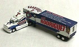 Texas Rangers Alex Rodriguez Fleer Collectibles 2002 Superstars Tractor Trailer 9