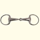 Coronet Medium Weight Hollow Mouth Round Ring Eggbutt Bit SS 24mm