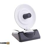 Kingmys 2.4GHz 8dBi Directional Dish Antenna for WIFI Wireless