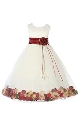 Sleeveless Satin/Tulle Tea Length  Dress With a Sash 