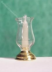 Clare-Bell Brass Works Miniature Small Hurricane Holder