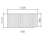 トクラス　バスルーム用巻きフタ（７８Ｒ）【HFFMBDW1XX】　[GFFMBDW1XX]　同等品　浴室