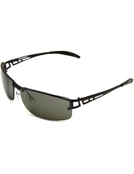 Union Bay Mens U842 Metal Semi-Rimless Sunglasses by UNIONBAY