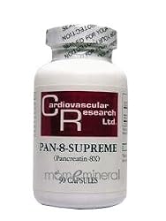 Ecological Formulas - Pan-8-Supreme 125 mg 90 caps [Health and Beauty]