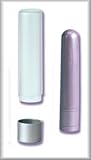 Purple Hidden Secrets Pearlized 3 3/4 Inch Multi-Speed Vibrating Massager With Cosmetic Case